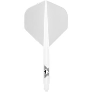 Bull’s Union Moulded Shaft Flight Medium White Min